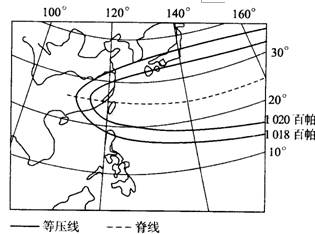 我国东部地区的主要锋面雨带,通常位于西太平洋副热带