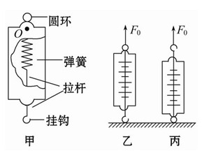 (2011·兴化模拟)实验室常用的弹簧测力计如图甲所示