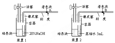 下图是探究酵母菌呼吸作用的实验装置图.