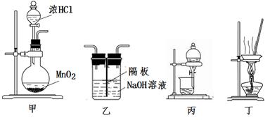 实验室制取氯气并回收氯化锰,能达到该实验目的的装置是