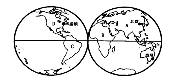 2011年11月3日~2012年9月14日,厦门号帆船历经十个多月完成环球航行. 下图为厦门号帆船环球航行线路示意图,读图回答问题. (1)厦门号离开亚洲后首先抵达_____洲,2011年12月25日(圣诞节)停靠在布里斯班,该地经纬度是(__________),__________)。 (2)2012年3月15日,厦门号通过了波涛汹涌的合恩角海面,从太平洋跨越到了___洋.