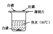 某同学在探究燃烧条件的时候做了如下实验,实验证明,白磷和红磷都是