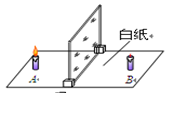 (1)用玻璃板代替平面镜,主要是利用玻璃板透明的特点,便于 .