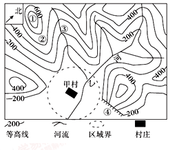读某地等高线地形图,完成下列问题.