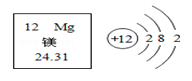 如图是镁元素在元素周期表的信息和原子结构示意图,下列判断不正确( )