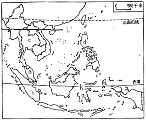 读"东南亚区域图",回答下列问题.