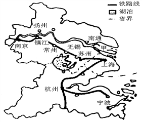 下图是我国东部地区某河流示意图.读图,完成下列各题.