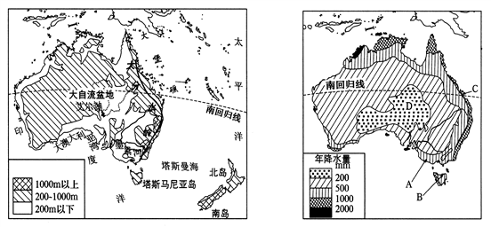 澳大利亚地形分布_澳大利亚租房网站