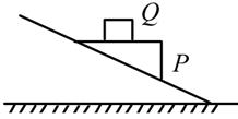 (2013·广东卷)如图所示,物体p静止于固定的斜面上,p的上表面水平.