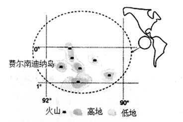 6月我国海南省某游客对费尔南迪纳岛旅行他在助友圈分享到与家乡相比