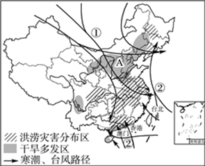 中国地理 中国的自然环境 自然灾害 常见的自然灾害 常见的气象灾害