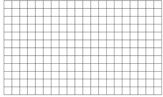 在格子图中画一个长方形.