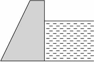 (2)水库大坝总是建成下宽上窄的梯形,其横截面积如图14-2-16所示,试