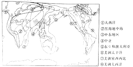 【第二节 自然环境和人类活动的区域差异练习