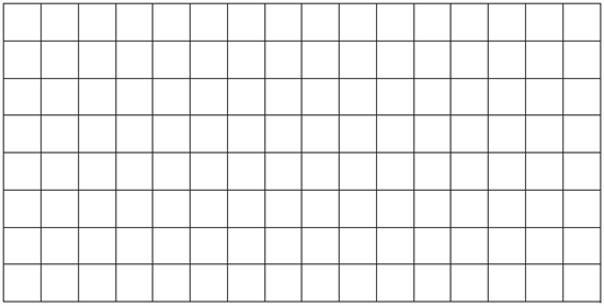 在方格纸上,画出面积是16平方厘米的长方形(长和宽均是整厘米数),你能
