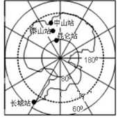 极地地区 极地地区的位置范围 南极地区的位置范围【小题1】泰山站