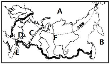 【推荐3】读俄罗斯地图,完成下面的问题.