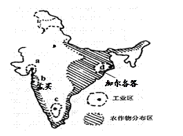 黄麻印度的土地利用类型*耕地图标孟买工业区分布图印度工业区分布图