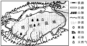 塔里木盆地是我国极富特色的地区之一 读下图完成下列各题