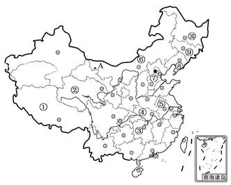 2017-2018学年八年级地理上册 1.2 中国的行政区划达标检测