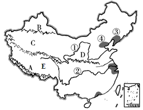 读我国沿海四大工业基地图,回答下列问题.