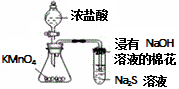 如图是实验室进行二氧化硫制备与性质实验的组合装置