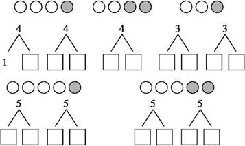 号426495】2018-2019学年苏教版数学一年级上册第七单元《2~5的分与合