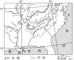 【推荐1】读美国田纳西河流域示意图.完成下列各题.