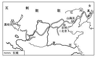 从下图中得知这是哪一时期修筑的长城a.春秋战国b.秦c