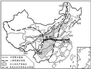 【小题1】我国水土流失严重地区不包括的省级行政区域是()