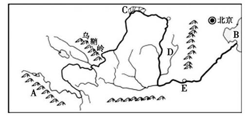 读"黄河流域图",分析回答