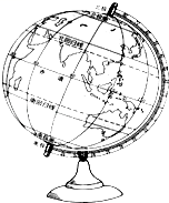 【小题1】有关地球仪上经纬线的叙述,正确的是( )