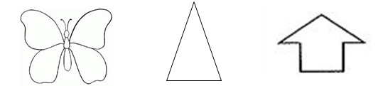 请在各个图形上再添上一个小正方形,使它成为轴对称图形
