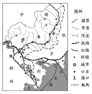 森林植被的恢复,会使图们江在俄,朝两国交界处河段的水文特征发生哪些