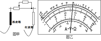 某档位的欧姆表内部电源电动势为e=1.5v,内阻r=0.5Ω