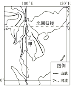 ②③ c.①②③ d.②③④【小题3】流经东南亚国家最多的河流是() a.