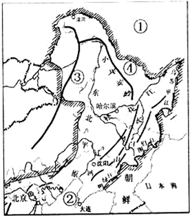 【推荐3】如图示意东北地区山河分布,读图回答问题.