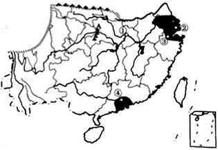 【推荐2】读"我国南方地区示意图",回答下列问题.