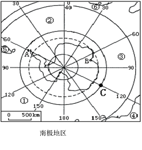 【推荐1】读"极地地区示意图",回答下列问题