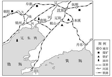 东部地区工业中心密集,集中了主要的工业基地.