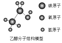 乙醇的分子结构如下图所示,则下列叙述错误的是 a.