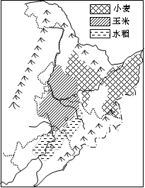 (1)山脉b,_____________c,_____________(2)东北三省的地表结构特点是