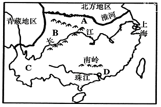 【推荐3】读南方地区简图,回答下列问题.