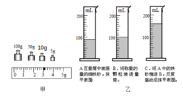 为了测量一小块矿石的密度小丽利用一个弹簧测力计水和一段细线进行了