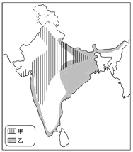 的自然地理环境 印度的气候【小题1】印度农作物具有明显的区域优势
