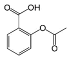 乙酰水杨酸即阿司匹林是最常用的解热镇痛药,其结构如图所示.