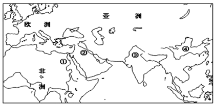 对下图亚非文明解读正确的是