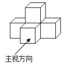 如图是一个由5个完全相同的小正方体组成的立体图形,它的俯视图是